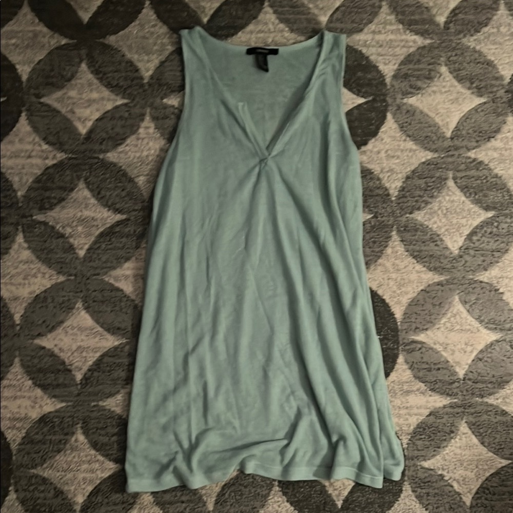 Forever21 Sleeveless Mint Green Dress